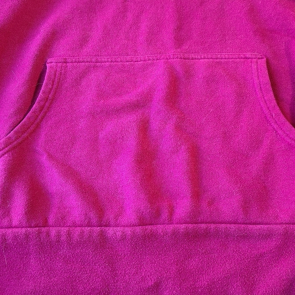 The North Face hooded hoodie sweatshirt in a misses size large. Raspberry color - Picture 4 of 7